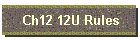 Ch12 12U Rules